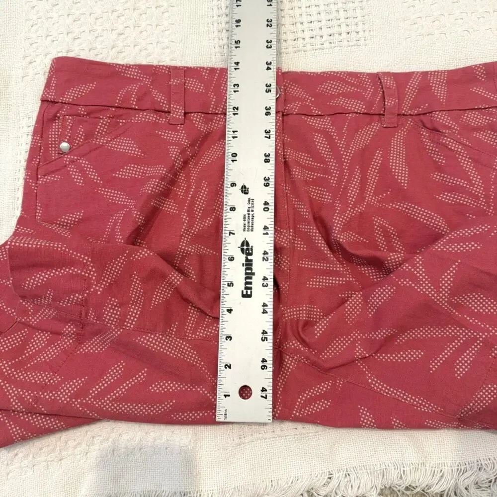 new Croft & Barrow 16 flat front casual chino shorts SH2 2843 - Picture 5 of 9